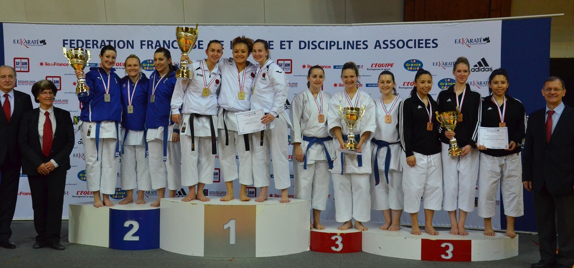 le SAMOURAI TOULON, champion de FRANCE