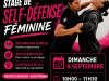 Stage Self-Défense Féminine – 6&nbsp;septembre
